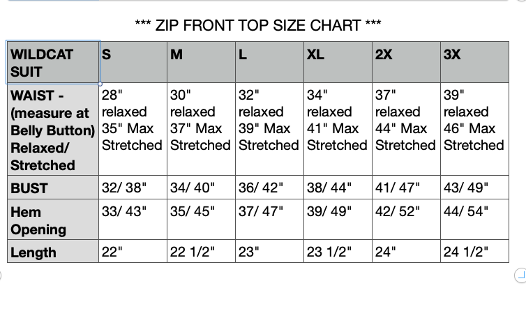 Zip Front top~! - Tarantula Clothing Company