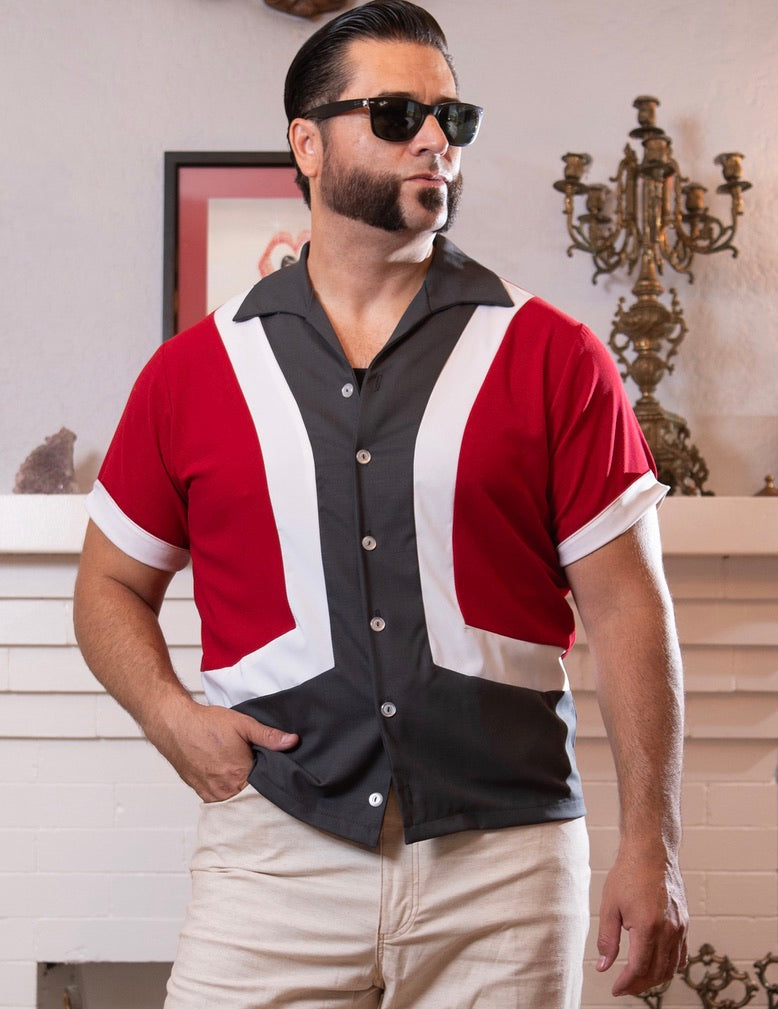 50s dress shirt Amazon.com: 1950s Sewing Pattern, Men's Rockabilly Shirt