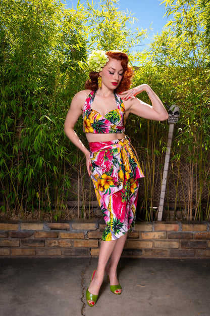 The Wahine two Piece Sarong Set