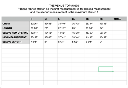 The Venus Top!