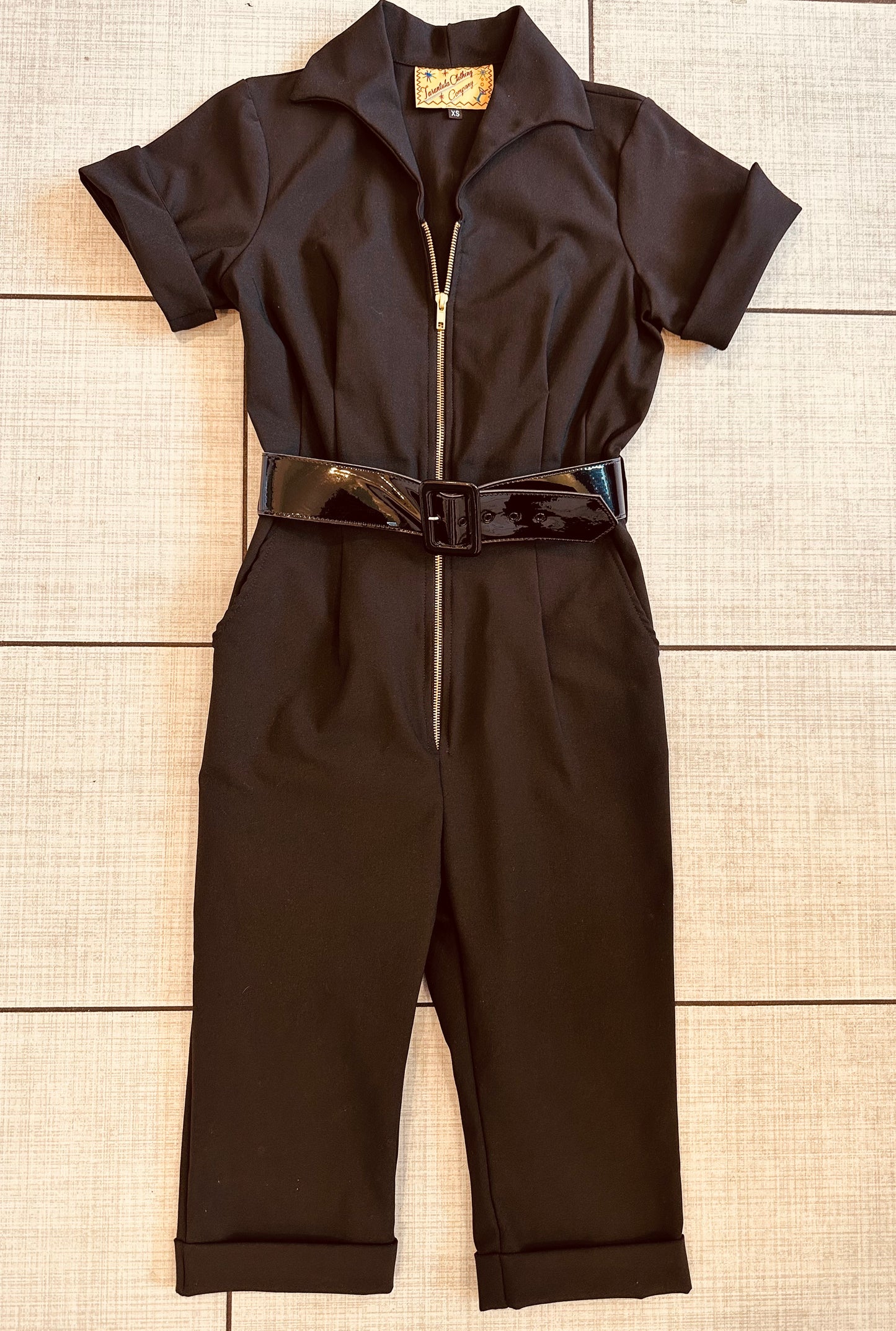 Mid Century Jumpsuit - Tarantula Clothing Company